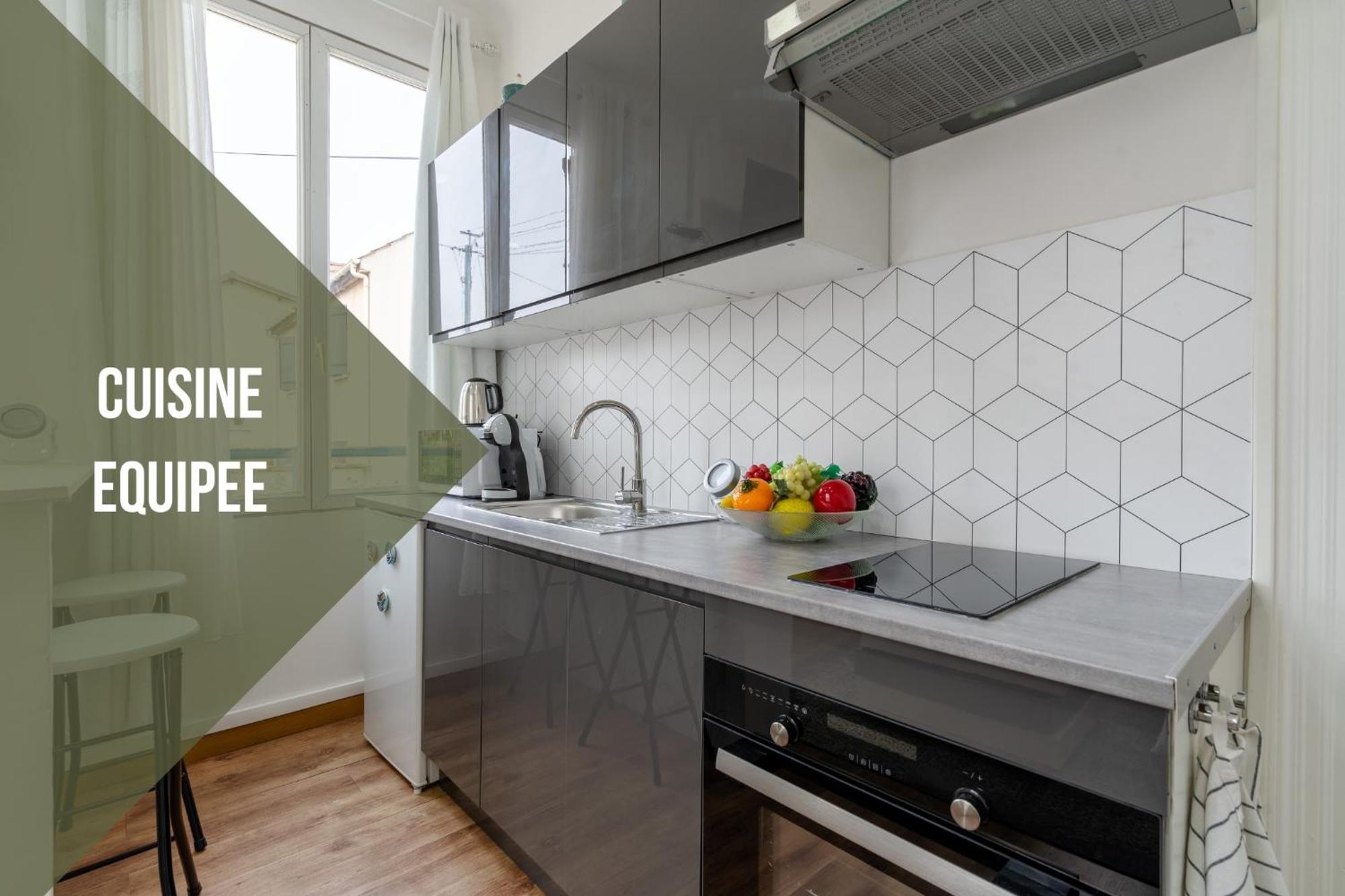 Apartmán Cocon Douillet, Proche Gare, Wifi Drancy Exteriér fotografie
